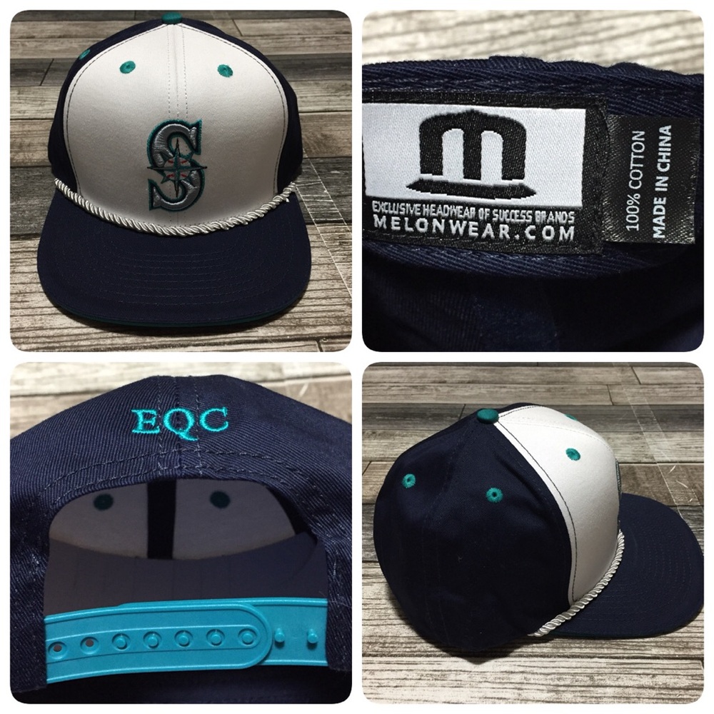 Seattle Mariners MLB Snapback Hat Men’s One Size Melonwear EQC Casino